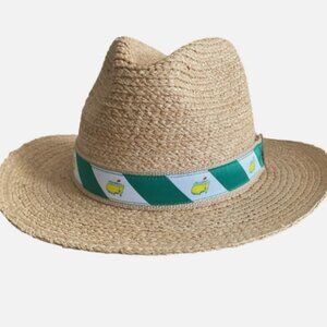 NWT Augusta National Masters Tournament Dorfman Pacific Natural Straw Hat  L/XL